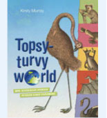 Book cover featuring an emu and other Australian native animals