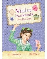 Book cover featuring title and protagonist (Violet Mackerel)