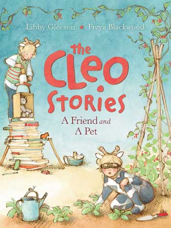 The Cleo Stories book cover with children playing
