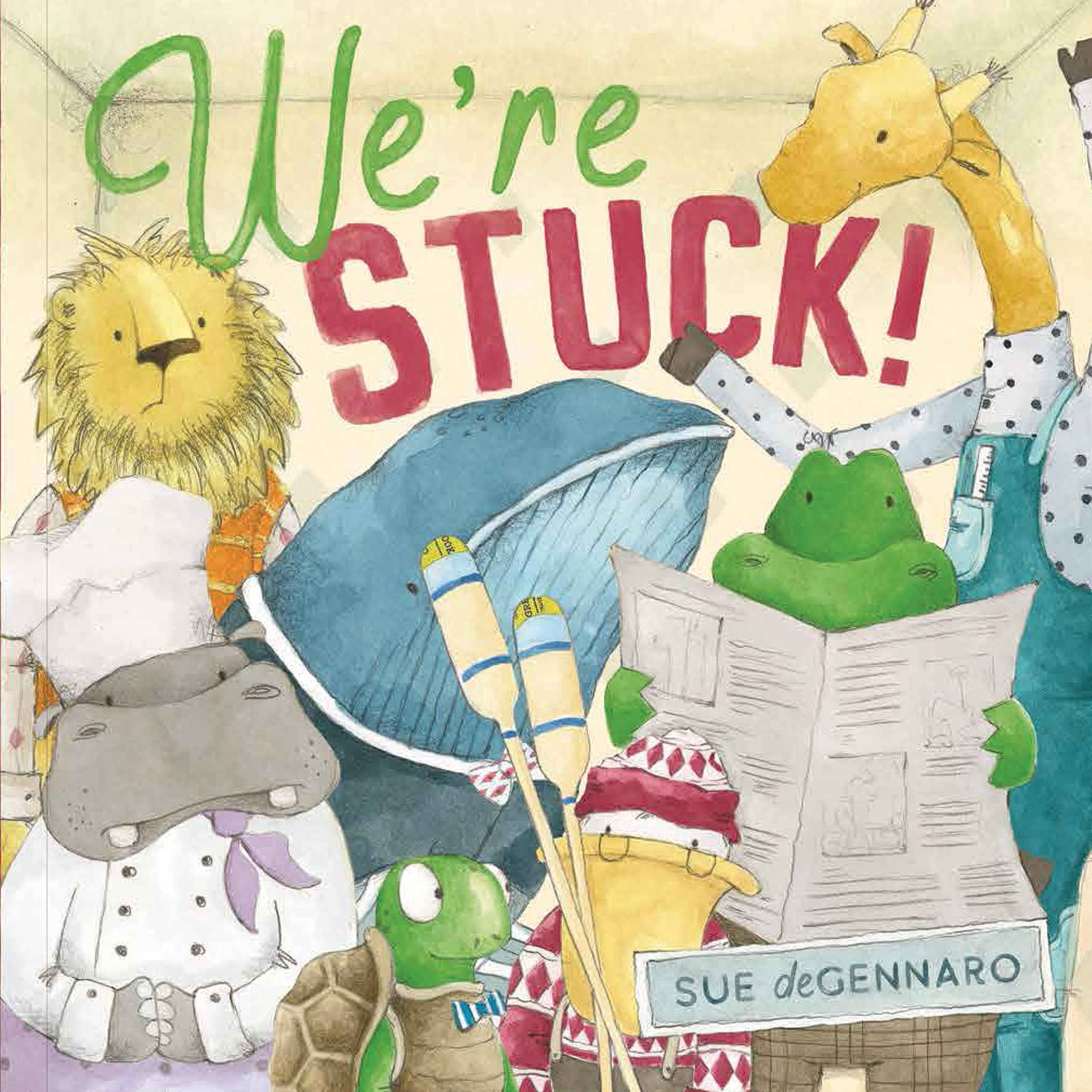 We're Stuck! book cover