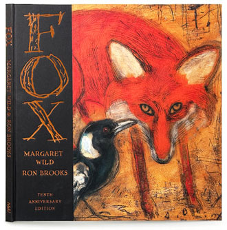 Fox and magpie proximate on cover