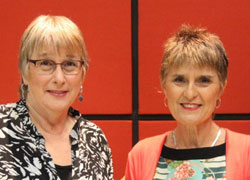 Beverly Derewianka and Sally Humphrey