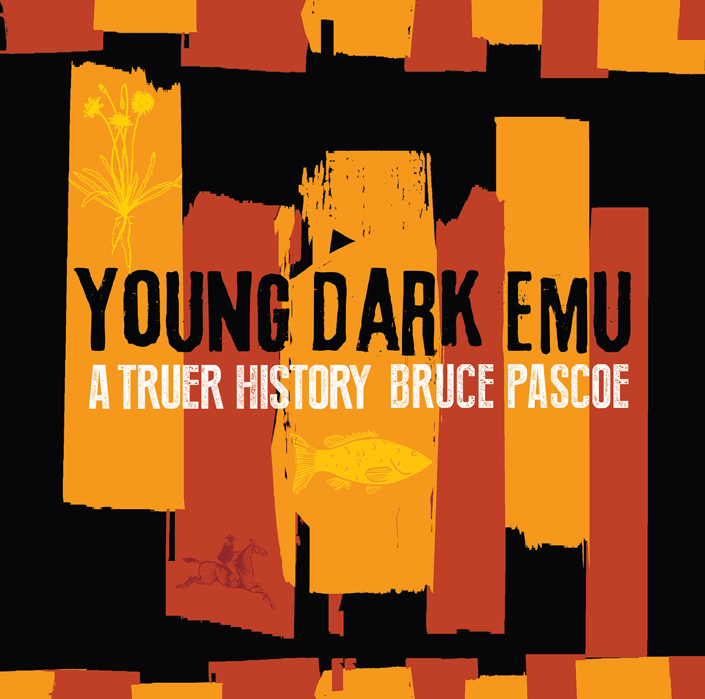 Young Dark Emu cover, with colours of ochre and black