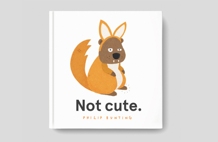 Not Cute by Philip Bunting front cover